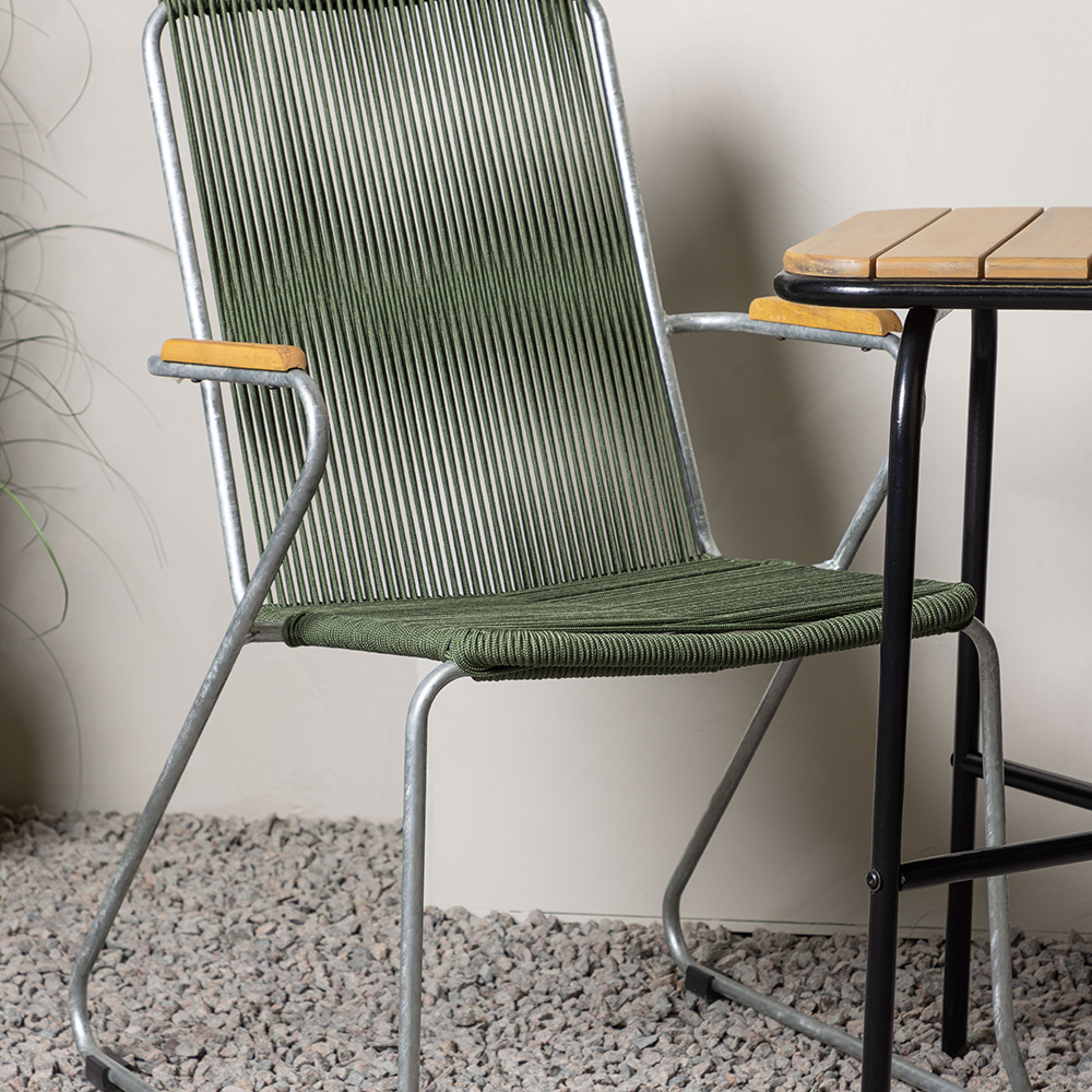 Cafégruppe Venture Home Holmbeck Bord med 2 Bois Stoler