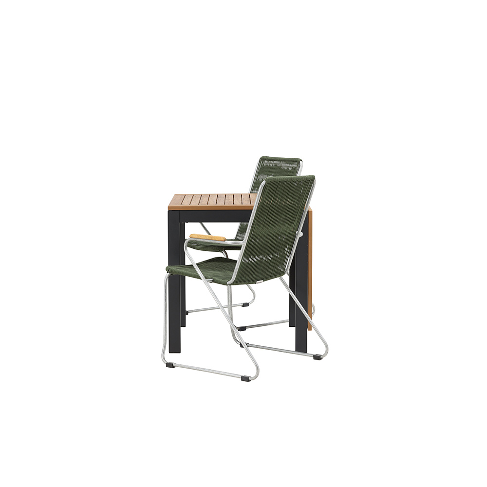 Cafégruppe Venture Home Diego Bord med 2 Bois Stoler