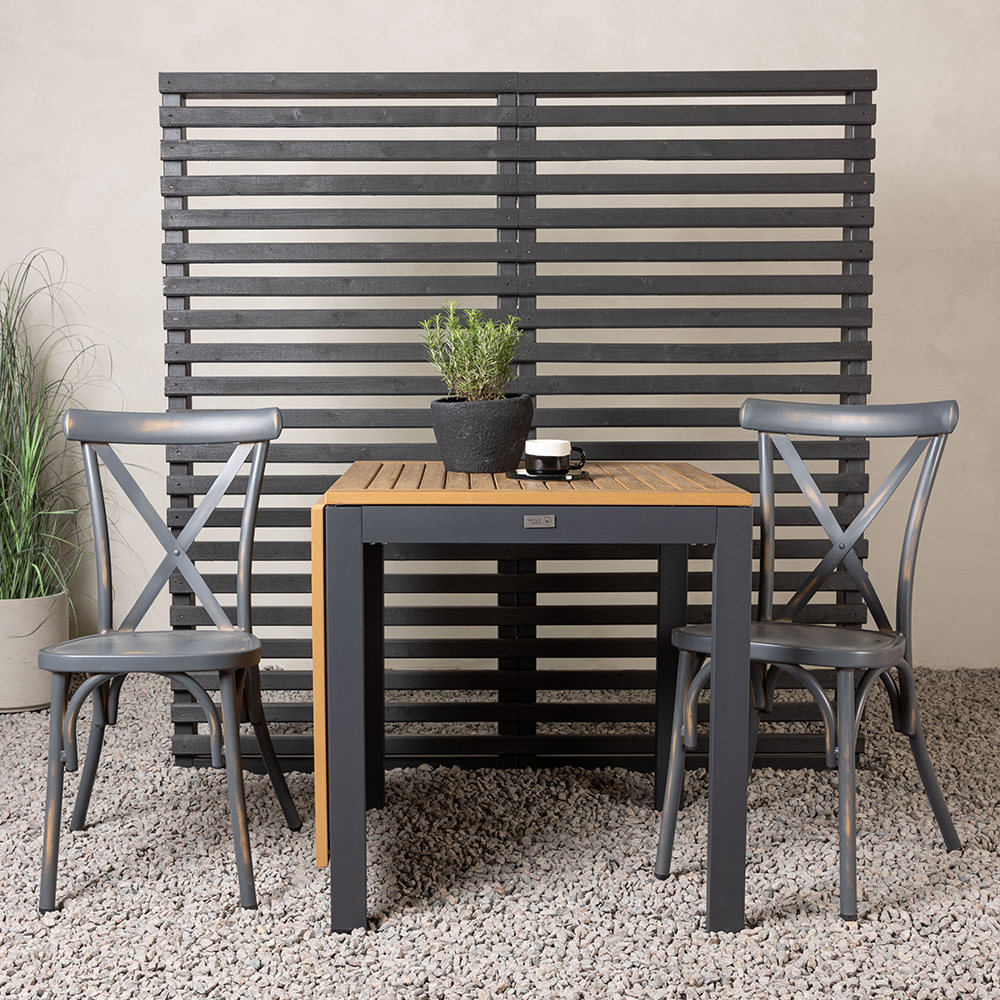 Cafégruppe Venture Home Diego Bord med 2 Tablas Stoler