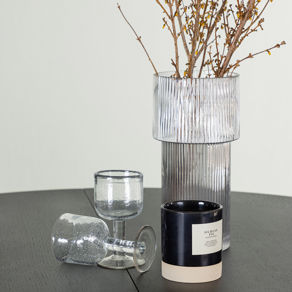 Spisegruppe Venture Home Matilda med 4 Polar Fløyel Stoler