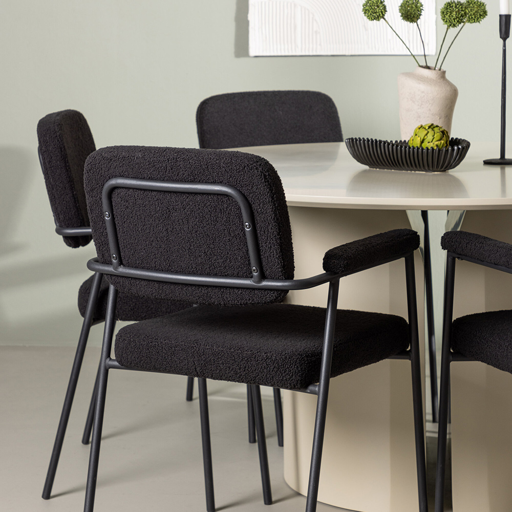 Spisegruppe Venture Home Sandvik med 6 Yesterday Stoler