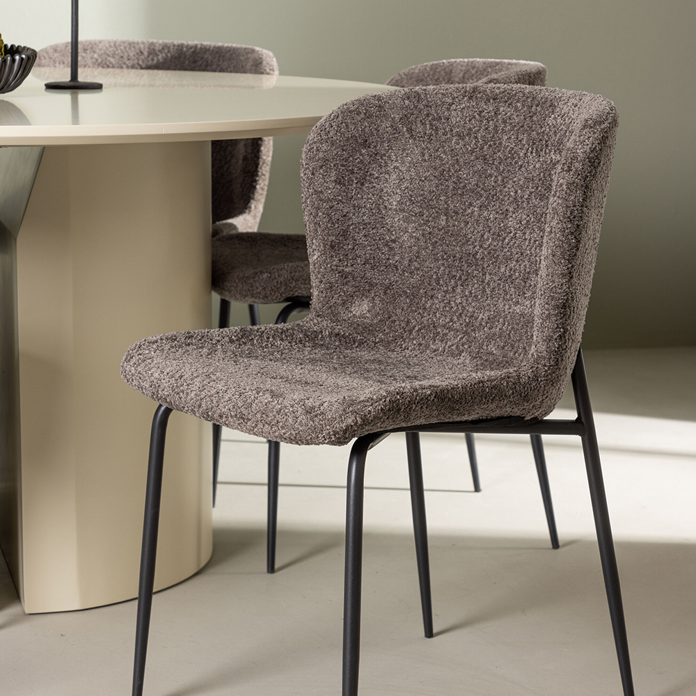 Spisegruppe Venture Home Sandvik med 6 Modesto Stoler