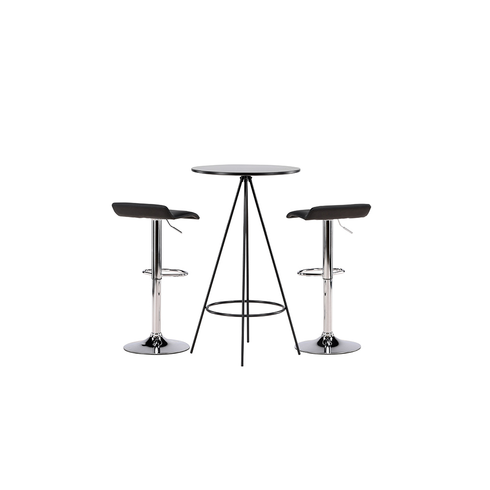 Spisegruppe Venture Home Bistro Ø60 cm med 2 stk Jonna Stoler