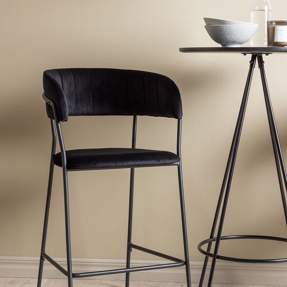 Spisegruppe Venture Home Bistro Ø60 cm med 2 stk Lui Stoler