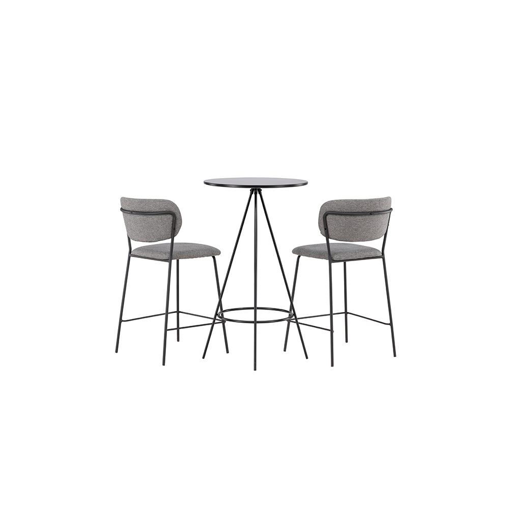Spisegruppe Venture Home Bistro Ø60 cm med 2 stk Bell Stoler