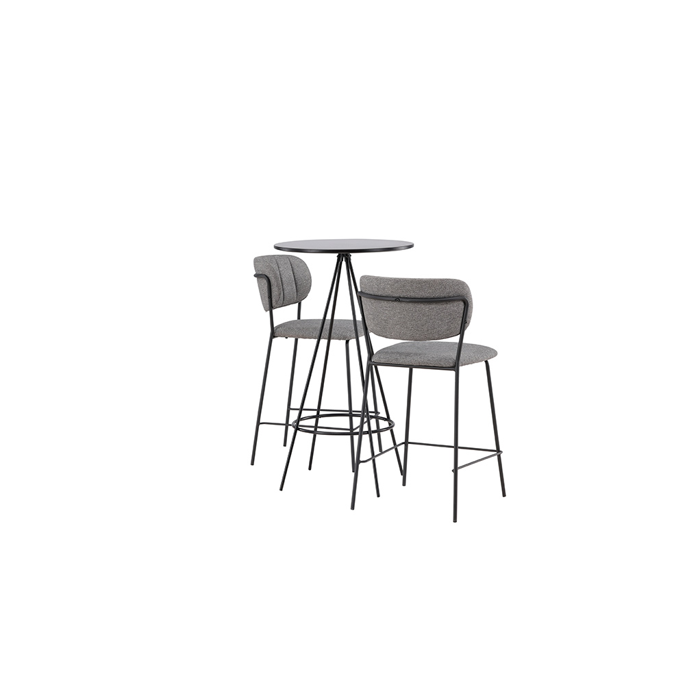 Spisegruppe Venture Home Bistro Ø60 cm med 2 stk Bell Stoler
