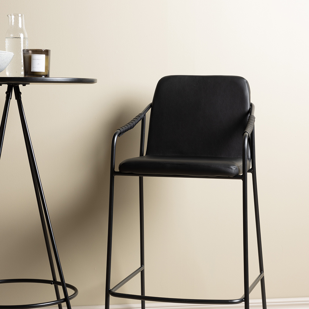 Spisegruppe Venture Home Bistro Ø60 cm med 2 stk Tvist Stoler