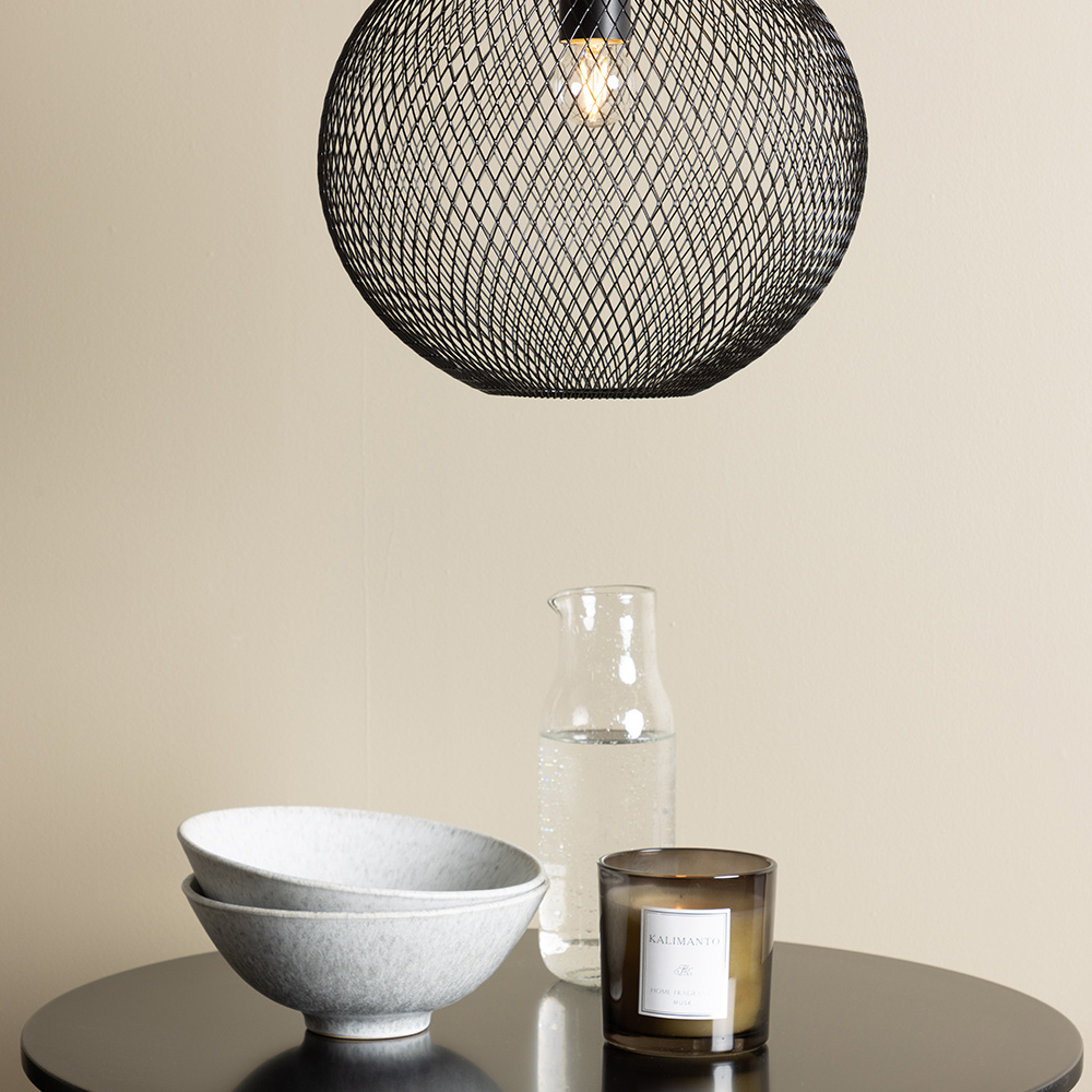 Spisegruppe Venture Home Bistro Ø60 cm med 2 stk Tvist Stoler