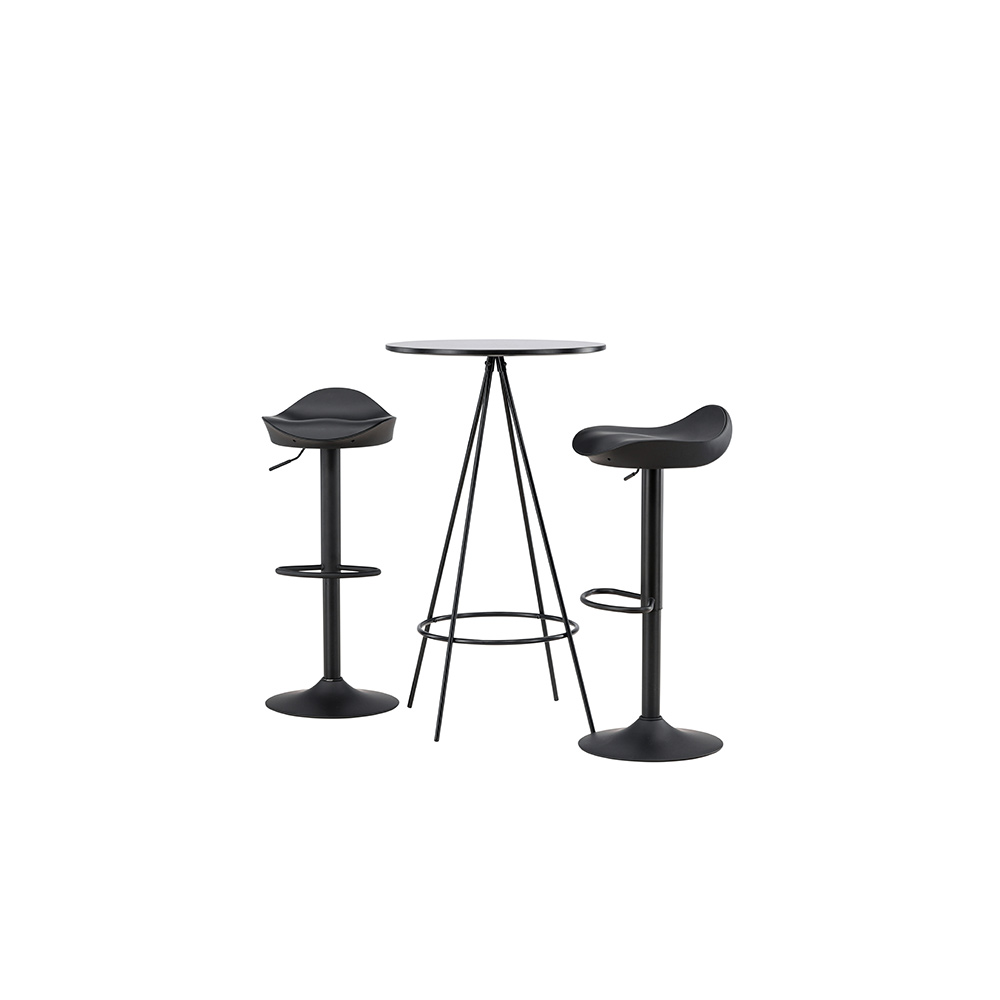 Spisegruppe Venture Home Bistro Ø60 cm med 2 stk Adesto Stoler