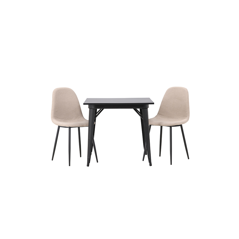 Spisegruppe Venture Home Tempe med 2 stk Polar Stoler