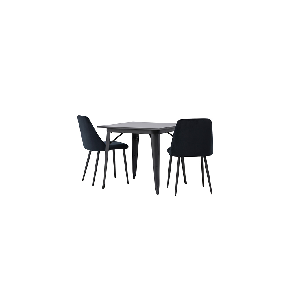 Spisegruppe Venture Home Tempe med 2 stk Night Stoler