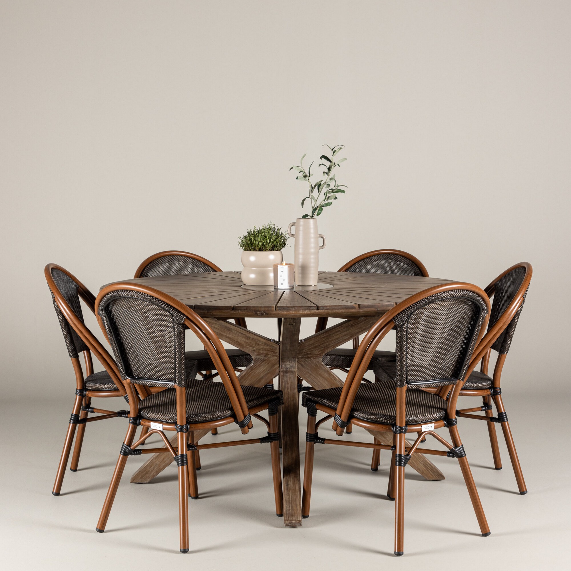 Hagegruppe Venture Home Rosario med 6 Guarda Stoler