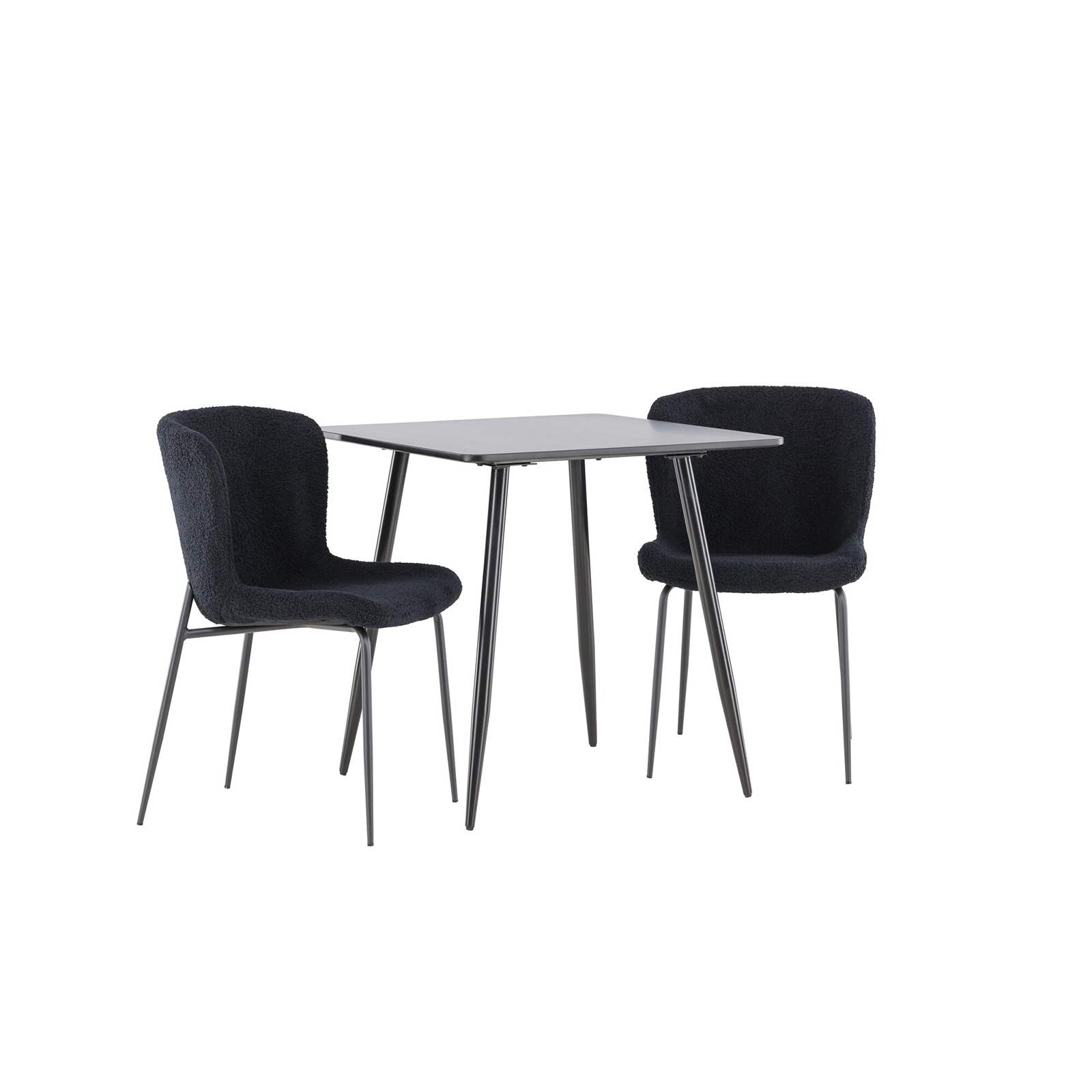 Spisegruppe Venture Home Polar 75 med 2 stk Modesto Stoler