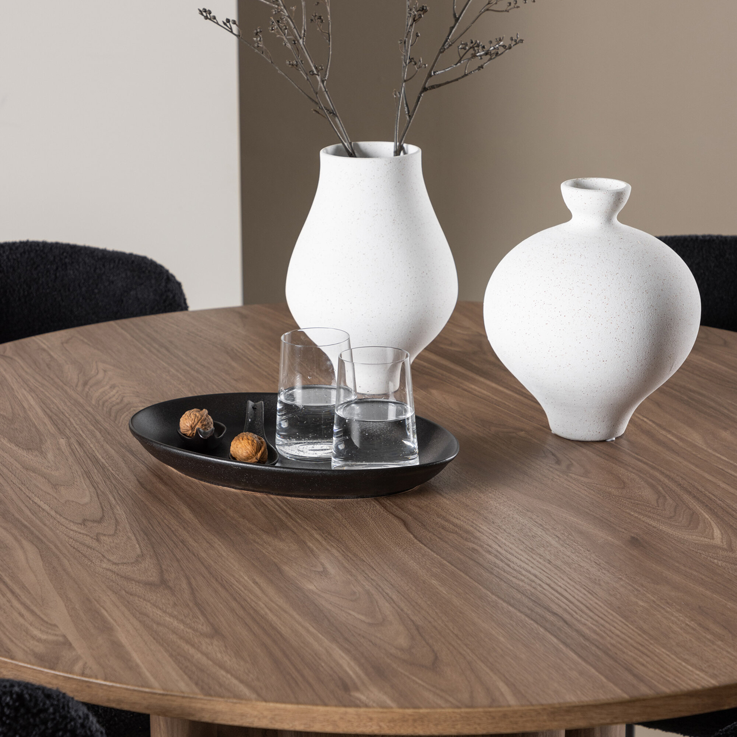 Spisegruppe Venture Home Olivia Ø110 med 4 stk Modesto Stoler