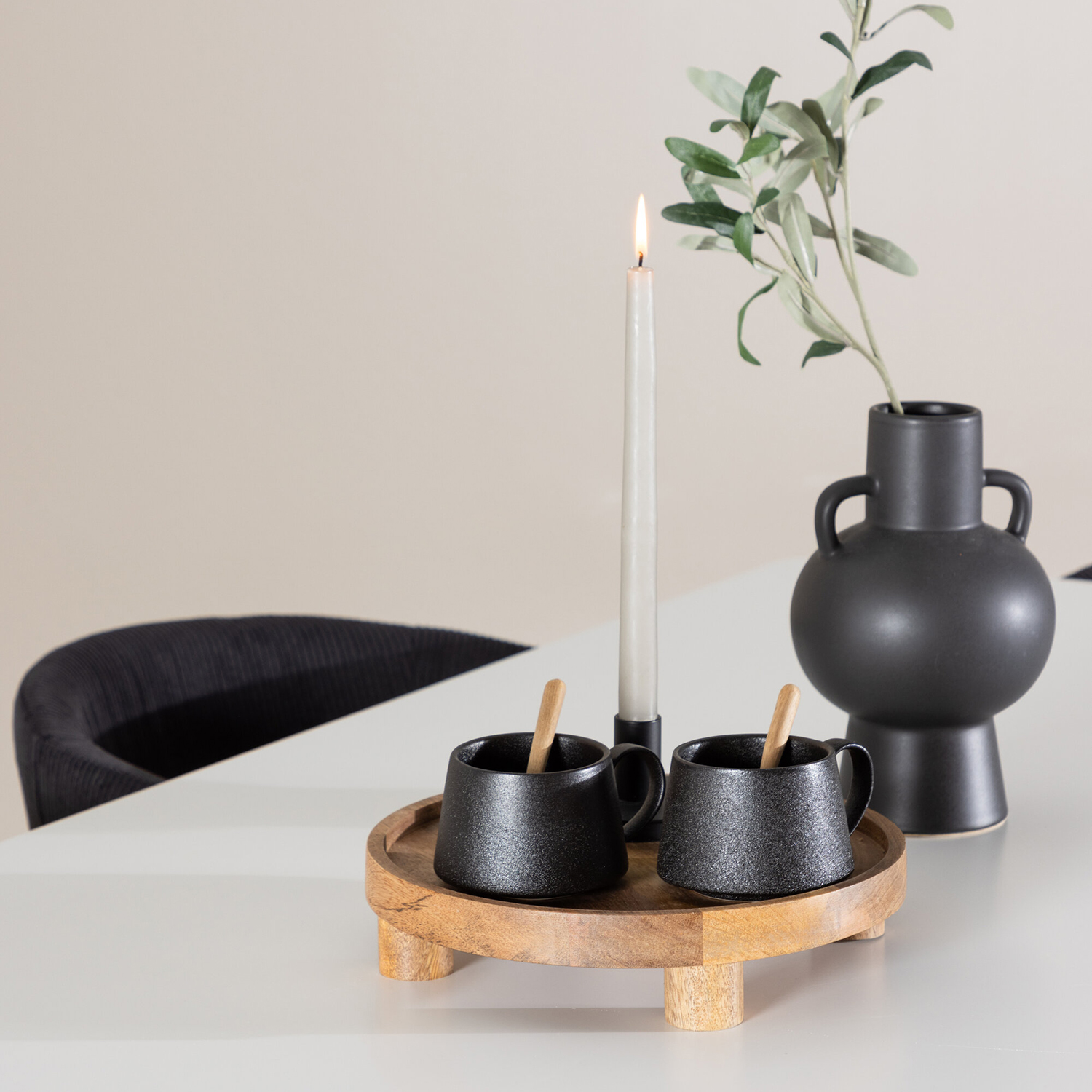 Spisegruppe Venture Home Silar 180 med 6 stk Berit Stoler