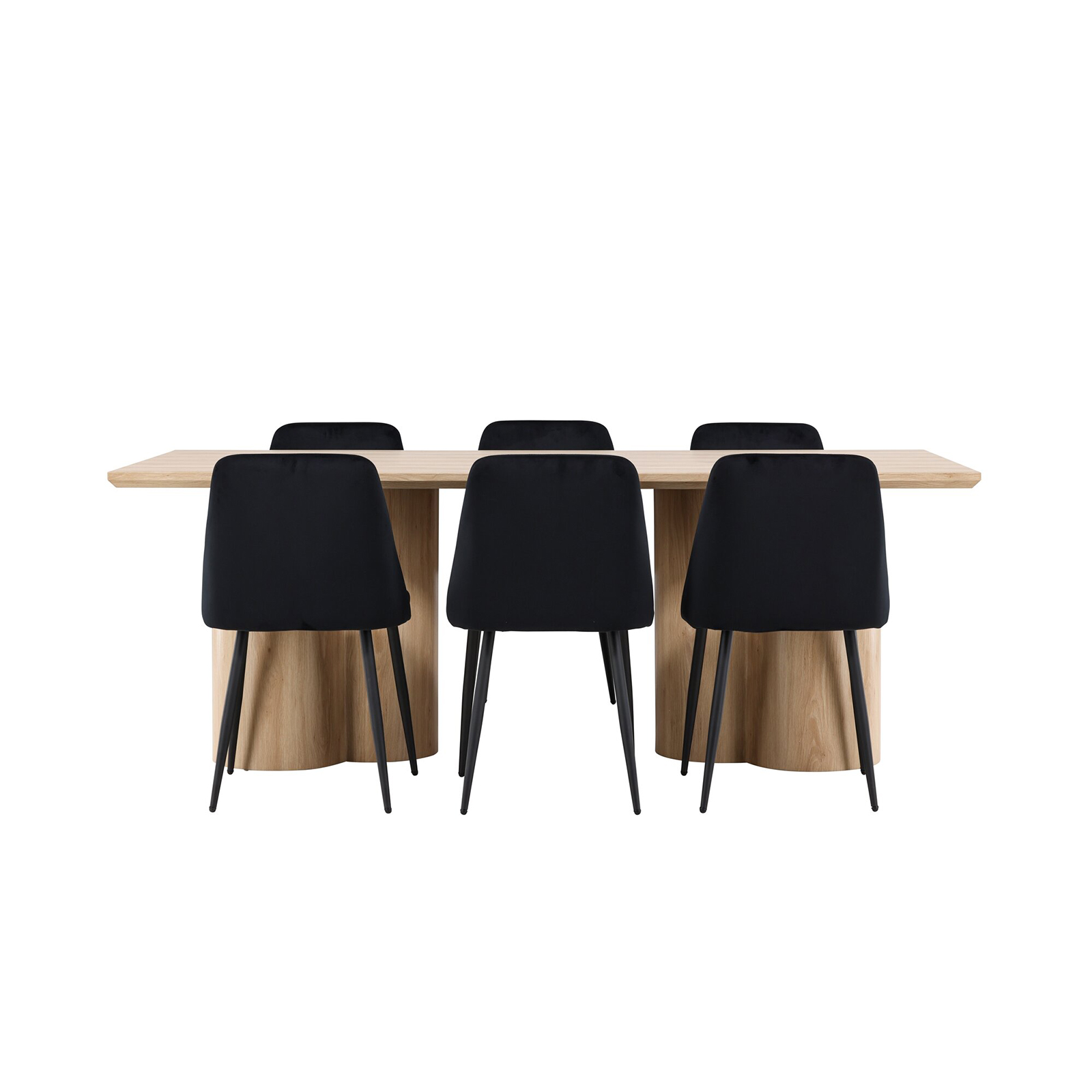 Spisegruppe Venture Home Olivia 210 med 6 stk Night Stoler