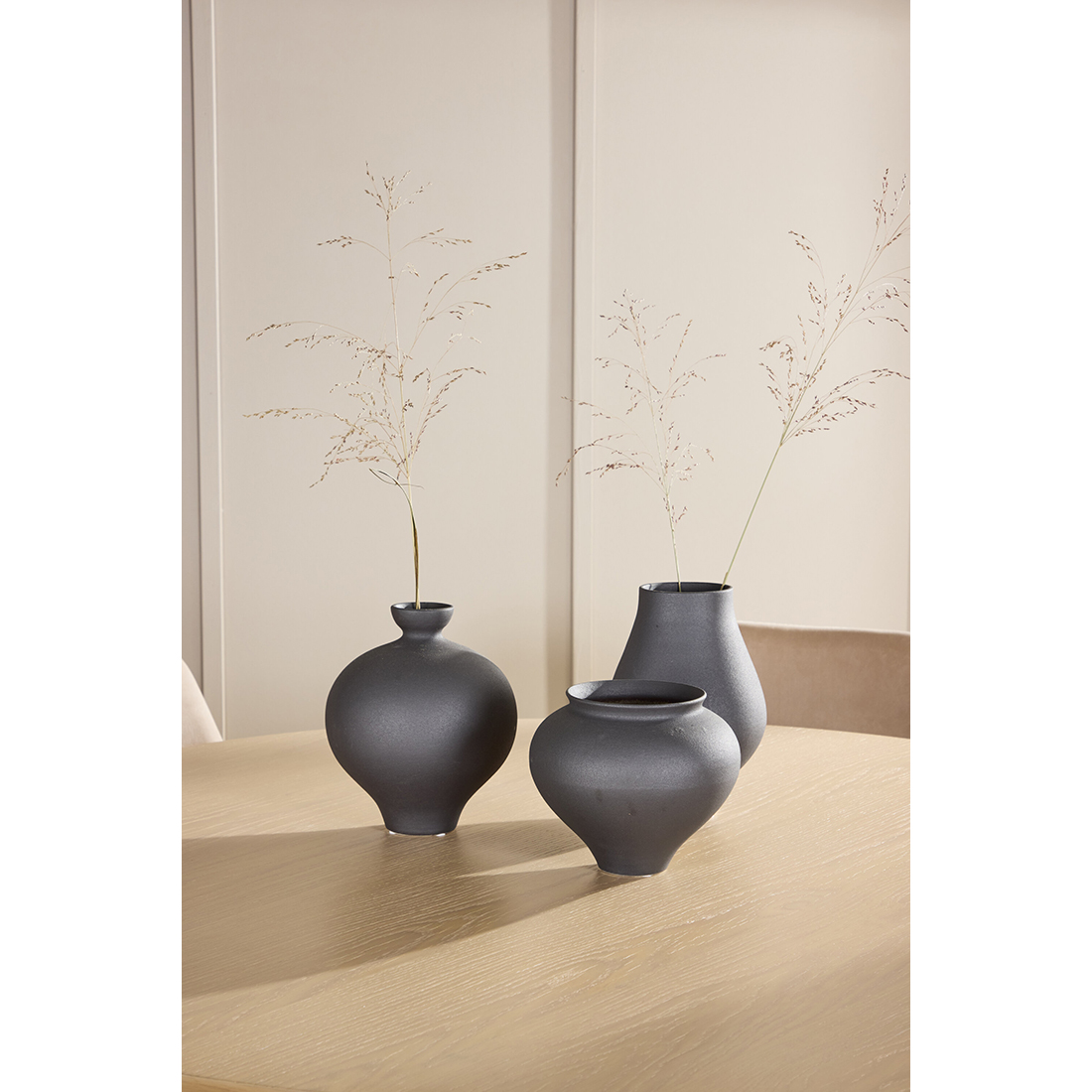 Spisegruppe Venture Home Copenhagen Ø140 cm med 6st Night Spisestoler