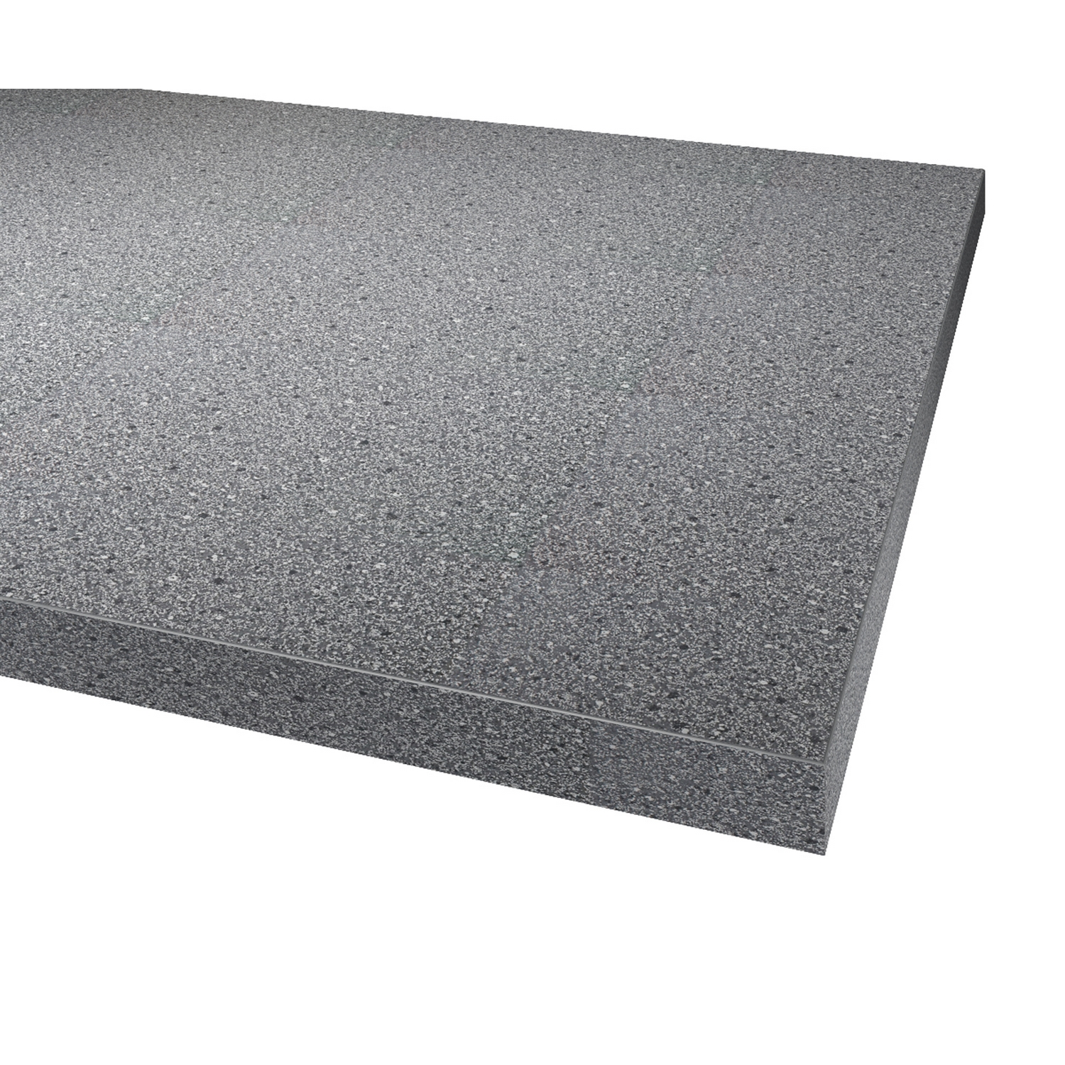 Benkeplate Fibo Laminat 125 Granite Black