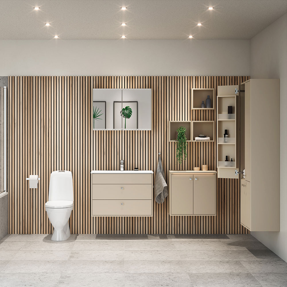 Tvättställsskåp Gustavsberg Graphic 80 cm