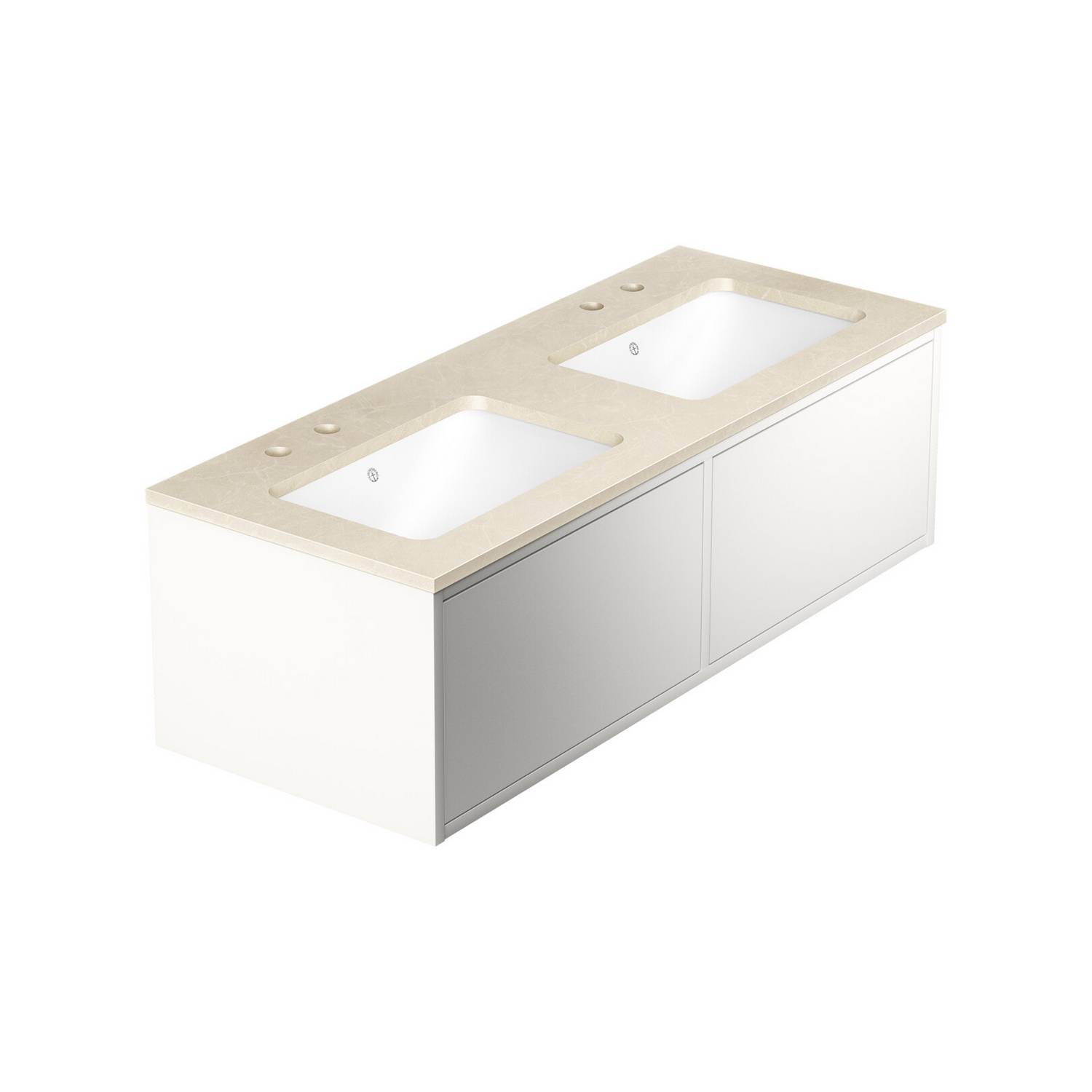 Tvättställskåp Gustavsberg Ducentic 120 cm med 2 Lådor