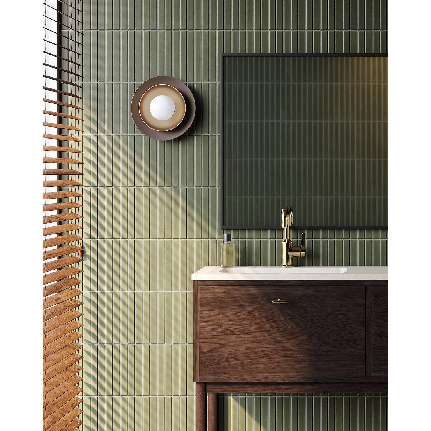 Tvättställskåp Gustavsberg Ducentic 80 cm med Stenbänkskiva, Underlimmat Tvättställ och Benställning