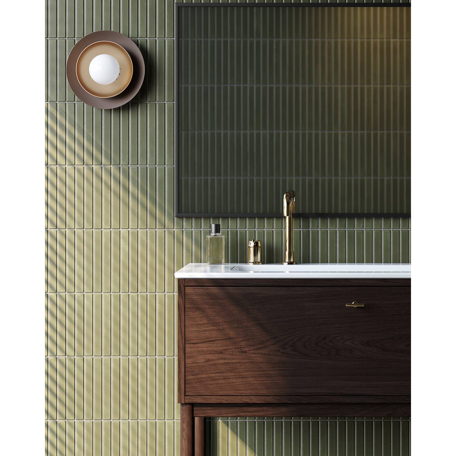 Tvättställskåp Gustavsberg Ducentic 100 cm med Tvättställ i Porslin