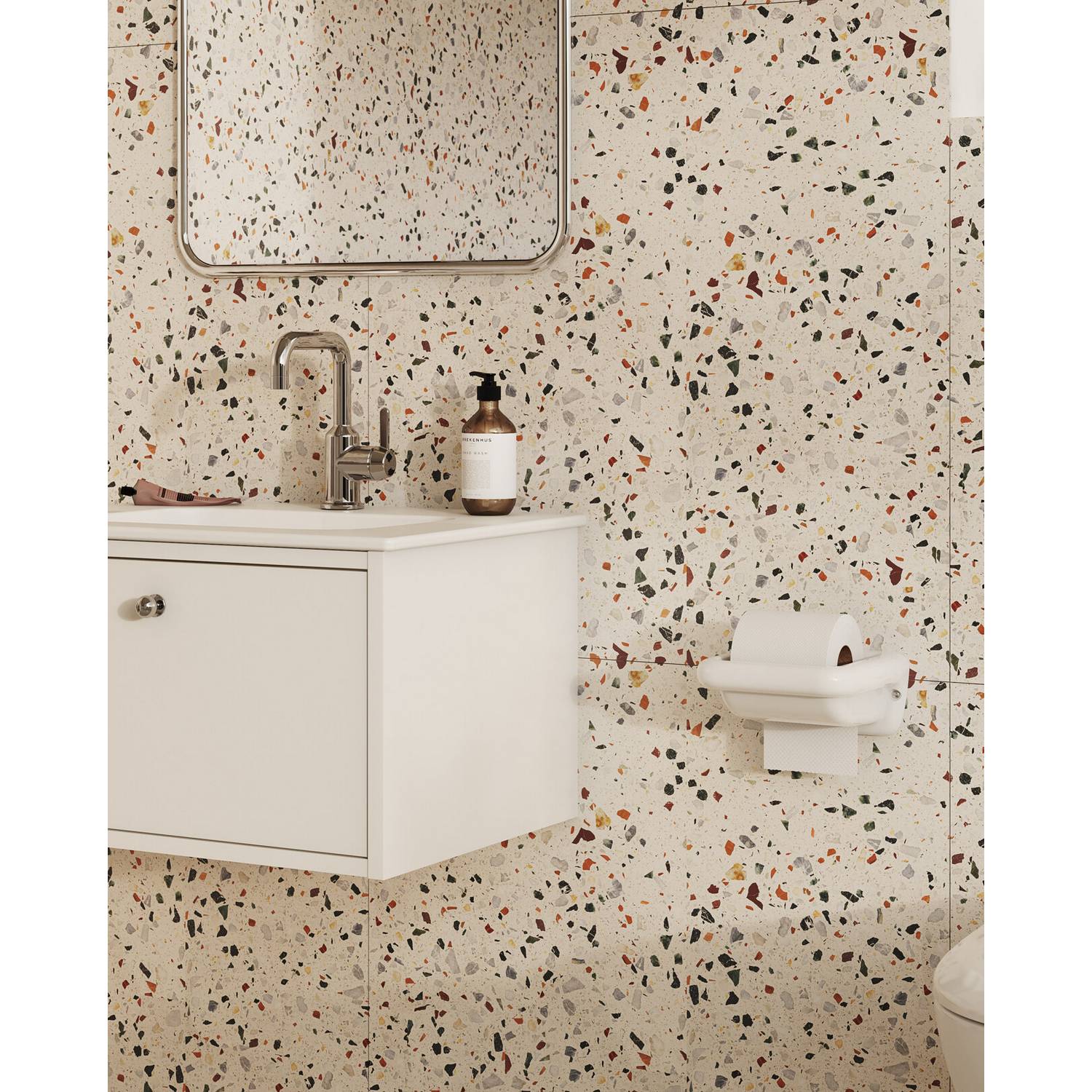 Tvättställskåp Gustavsberg Ducentic 120 cm med Tvättställ i Porslin