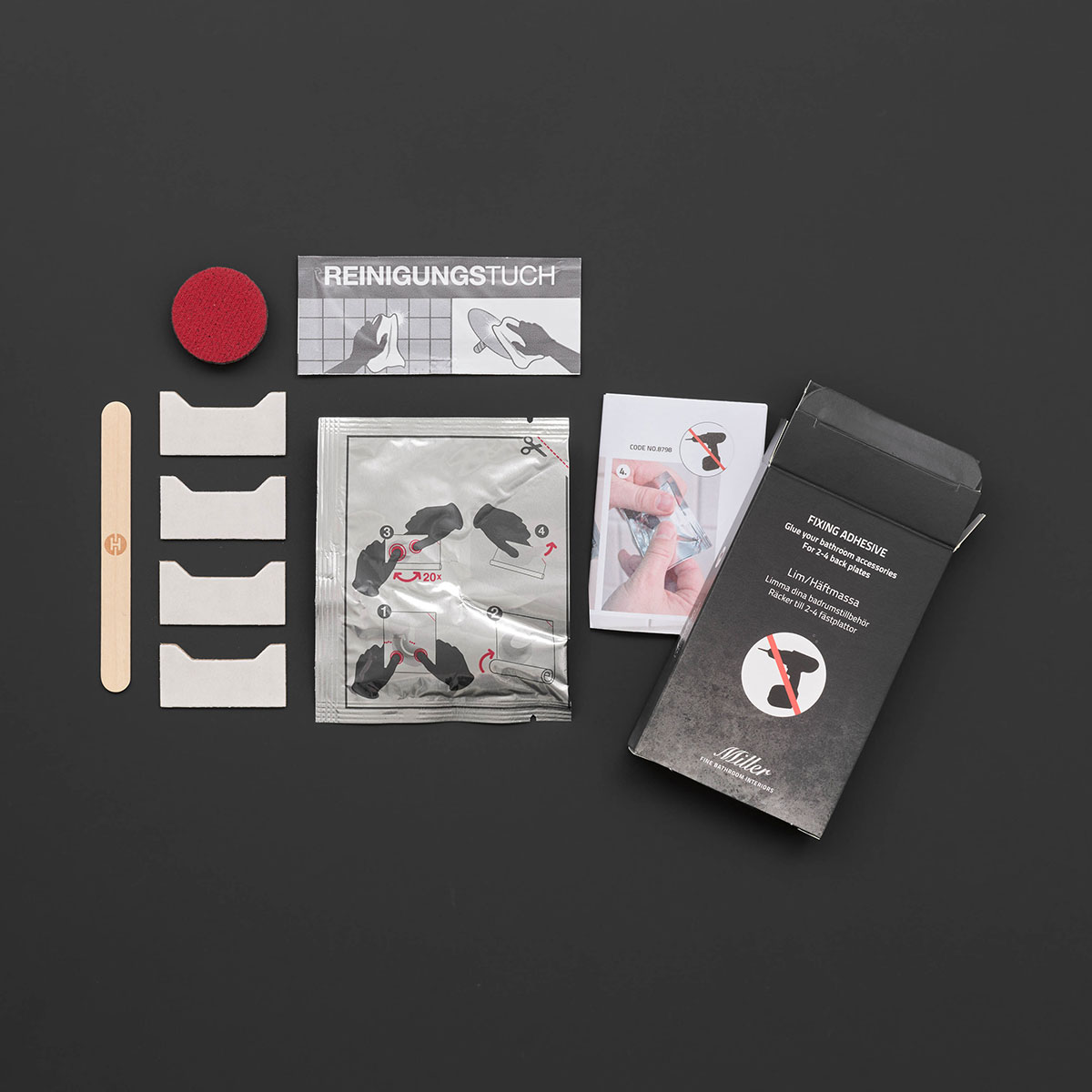 Häftmassa Miller Badrum