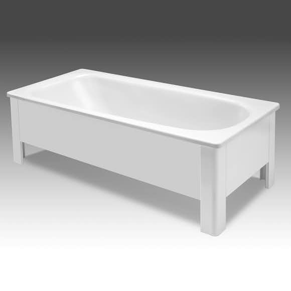 halvfront med stativ ifö caribia vit