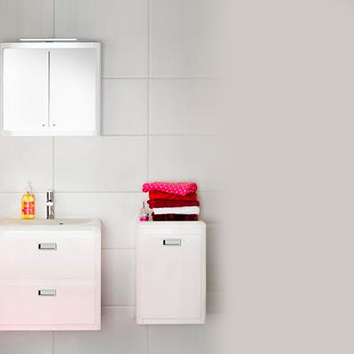 Halvskap Westerbergs Harmony Hvit Høyglans