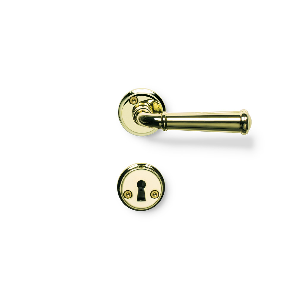 Dørhåndtak Beslag Design Hampton med Nøkkelskilt