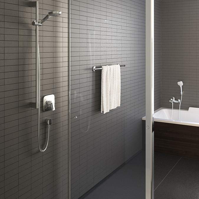 Handdusch Hansgrohe Croma Select E Porter 1jet