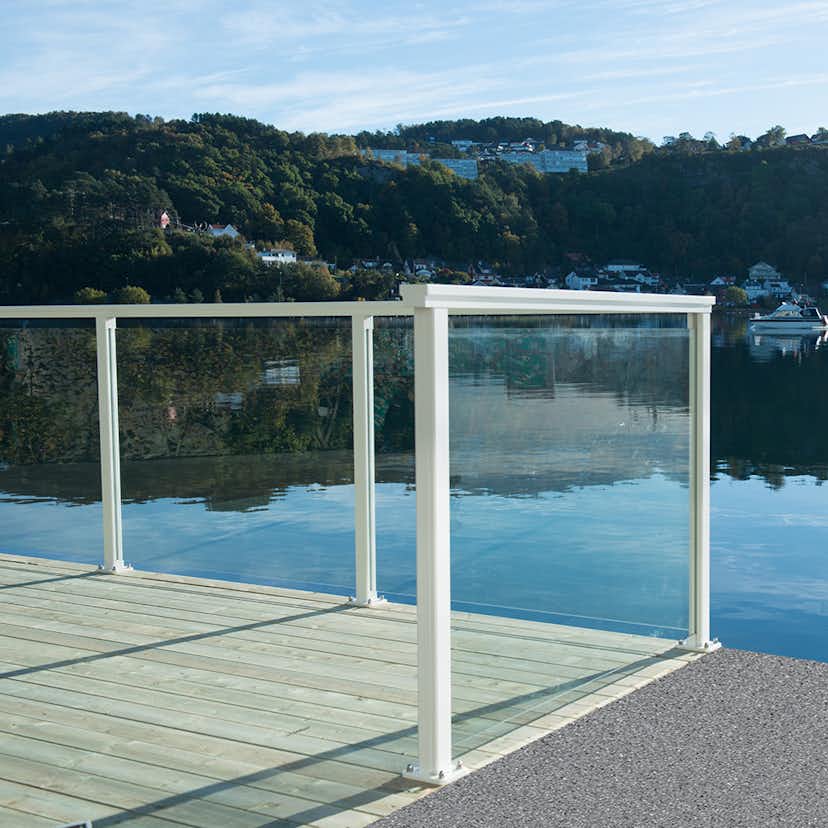 Handledare Novoroom Aluminium 4 Meter Svart