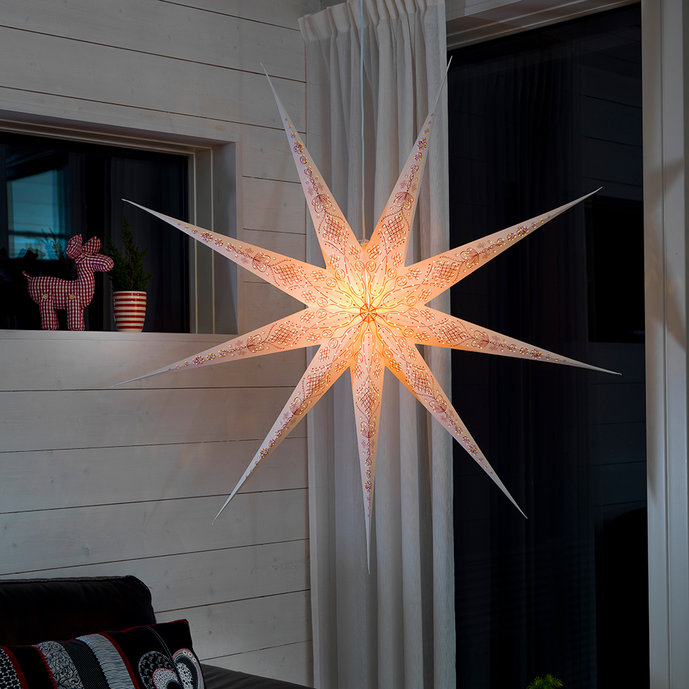 Adventsstjerne Gnosjö Konstsmide Hengende 8