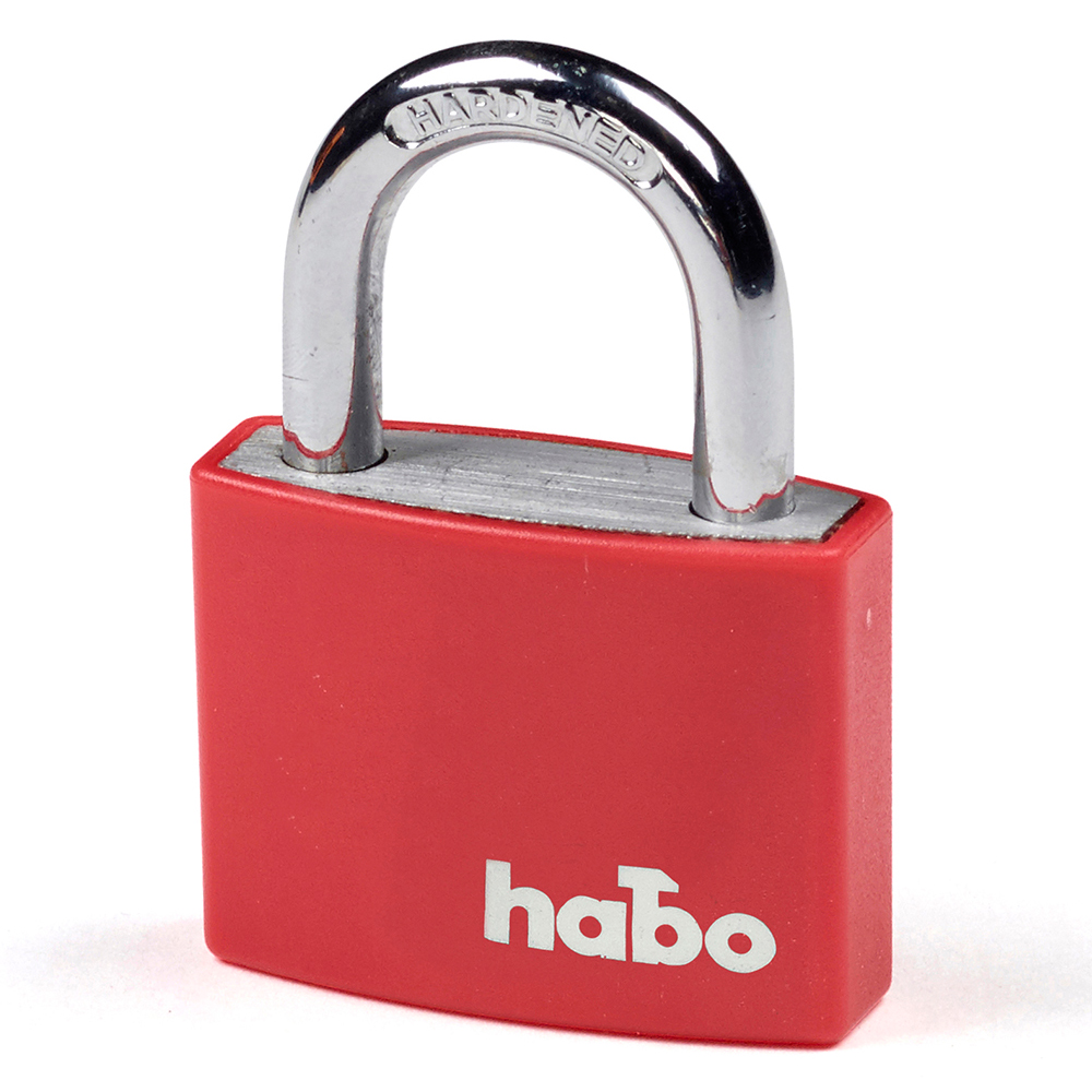 Hänglås Habo 703-40 Röd