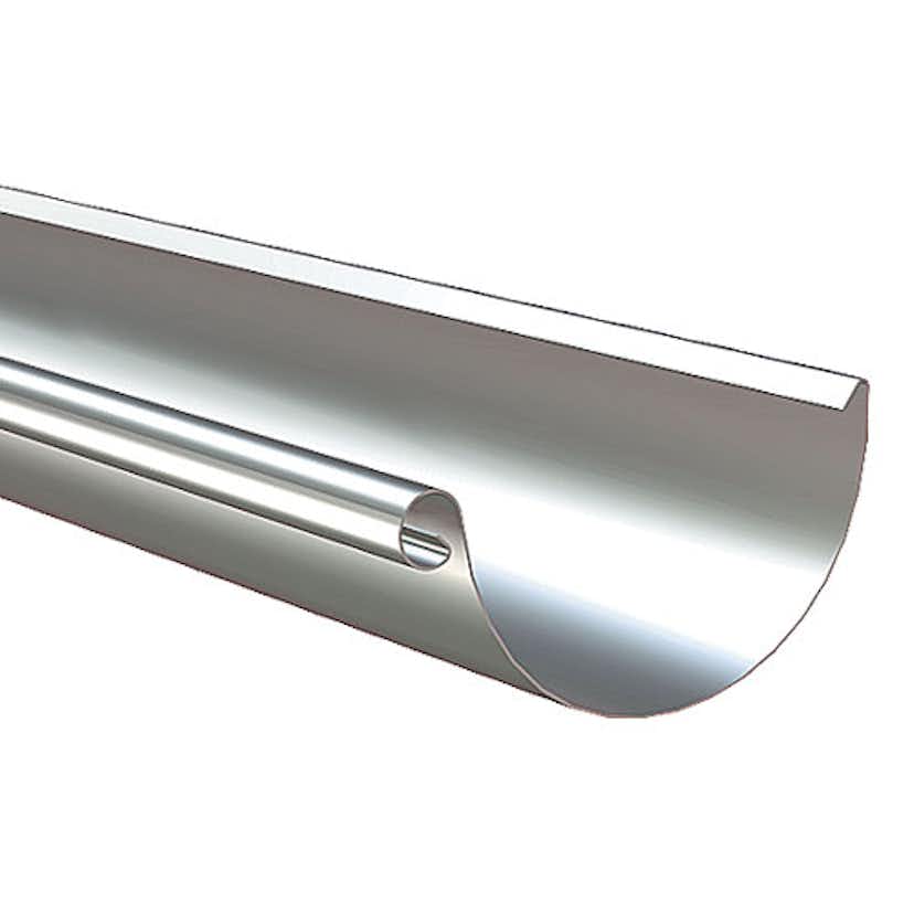 Hängränna Lindab R Hängränna Lindab R 125 2000 mm Aluzink