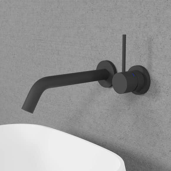 tvättställsblandare scandtap steel harmonized 1 för inbyggnad