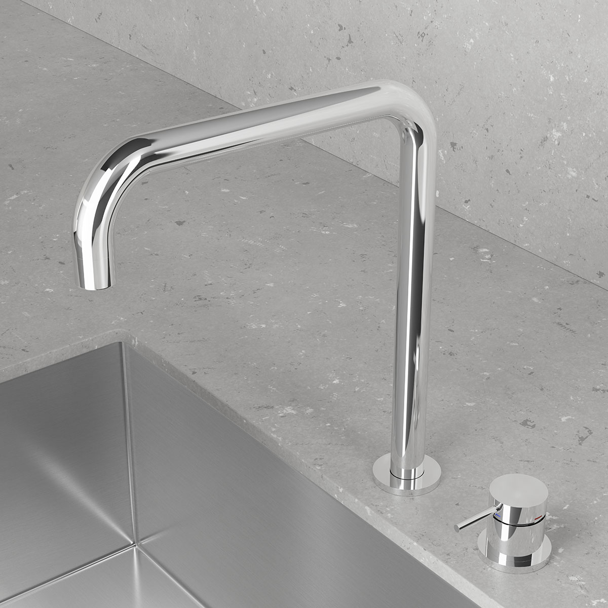 Köksblandare Scandtap Harmonized K2 Square