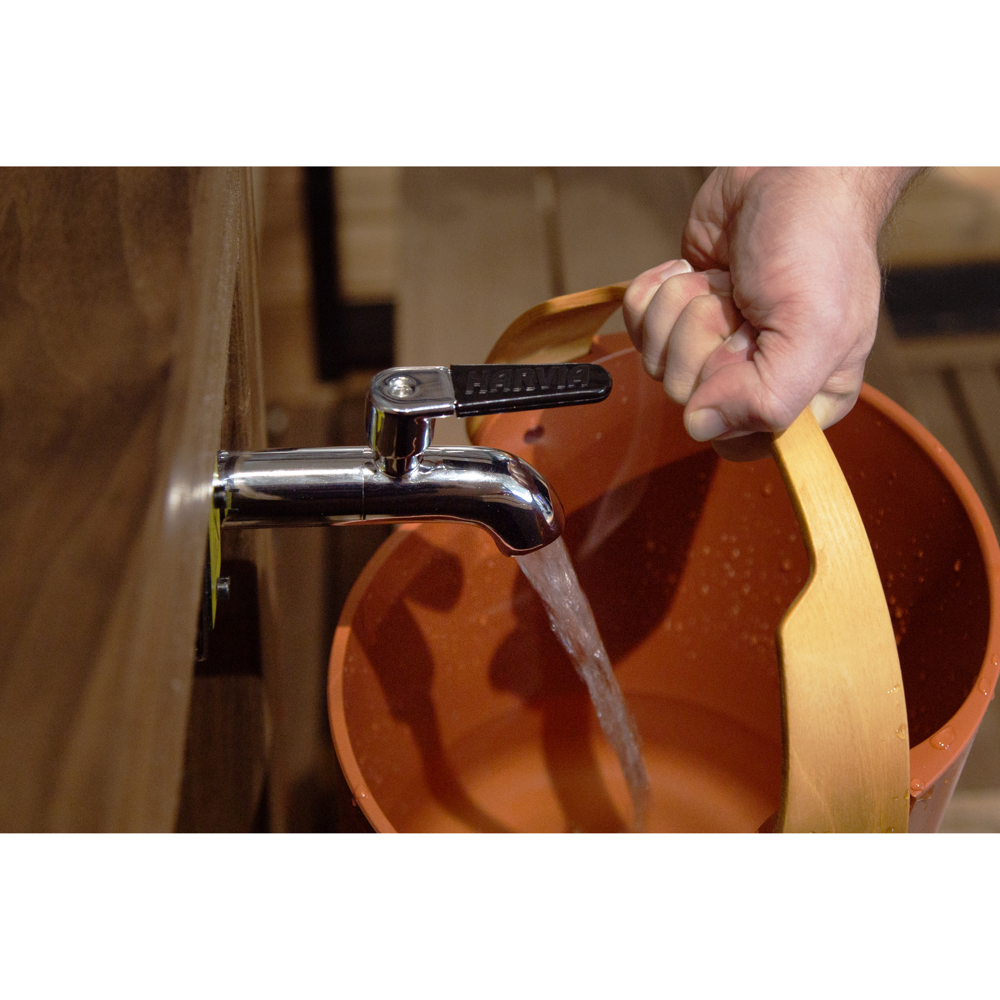 Badstutilbehør Harvia Cilindro Varmtvannsbereder Rustfritt Stål