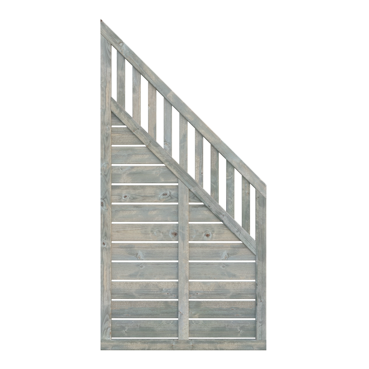 Skärm Palmako Helis/Herta/Marit 3 Grå tryckimpregnerad