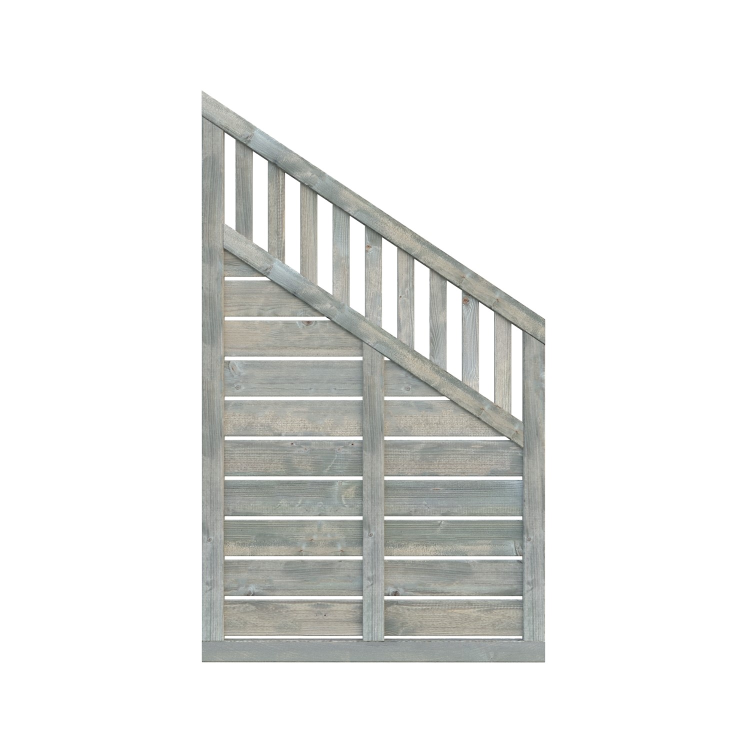 Skärm Palmako Helis/Herta/Marit 8 Grå tryckimpregnerad