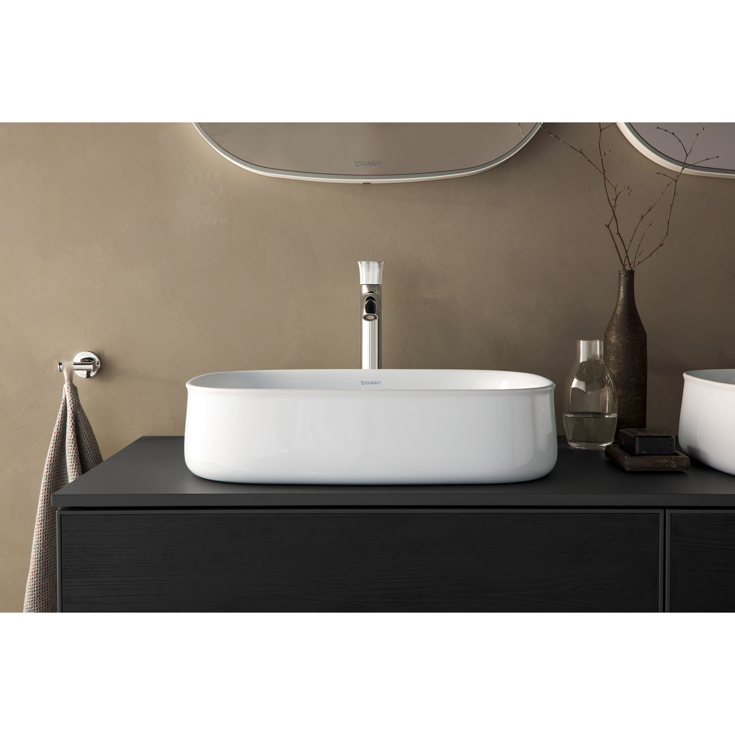 Tvättställsblandare Duravit White Tulip Hög