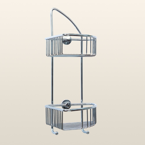 Hörnkorg Noll Hål I Väggen Två Våningar