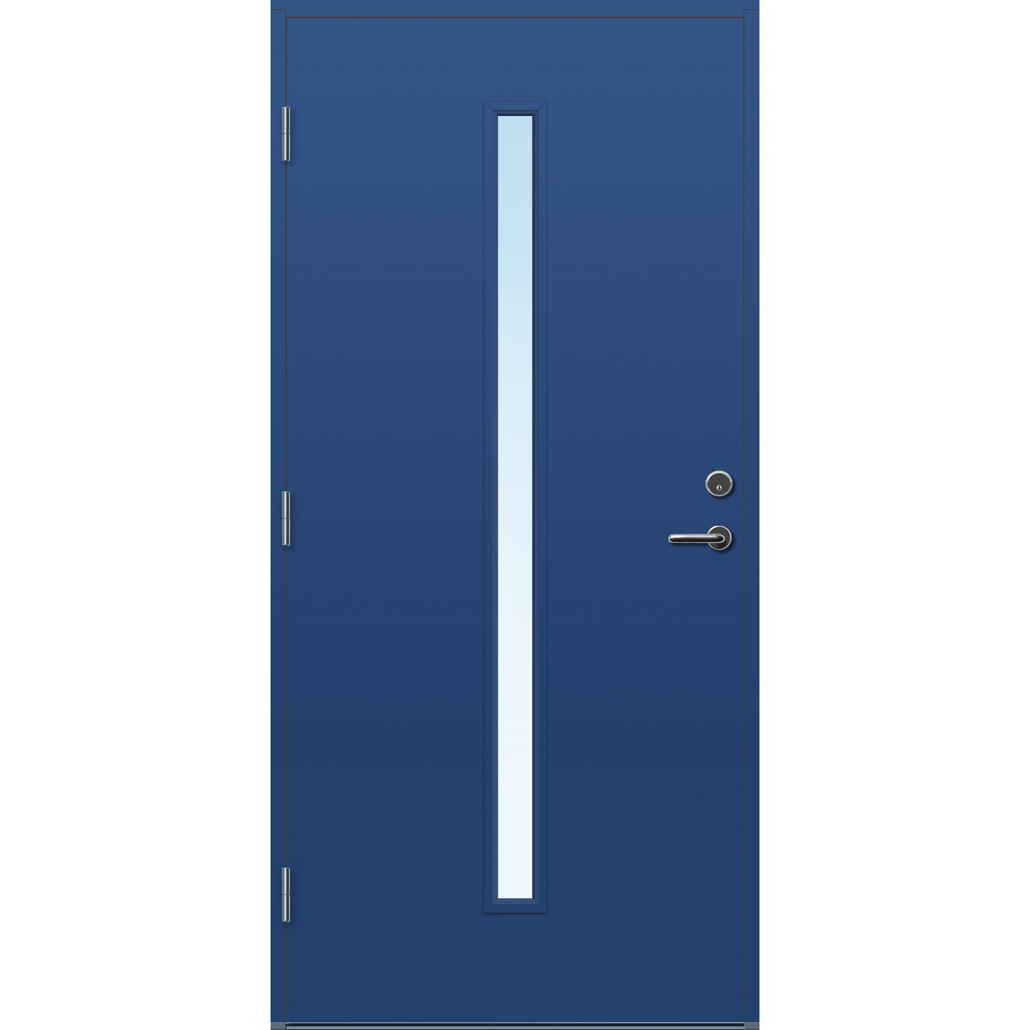Ytterdør Bygg1 Hovdeby med Kompaktlaminat BxH: 80x200 cm, Høyre, NCS S ...