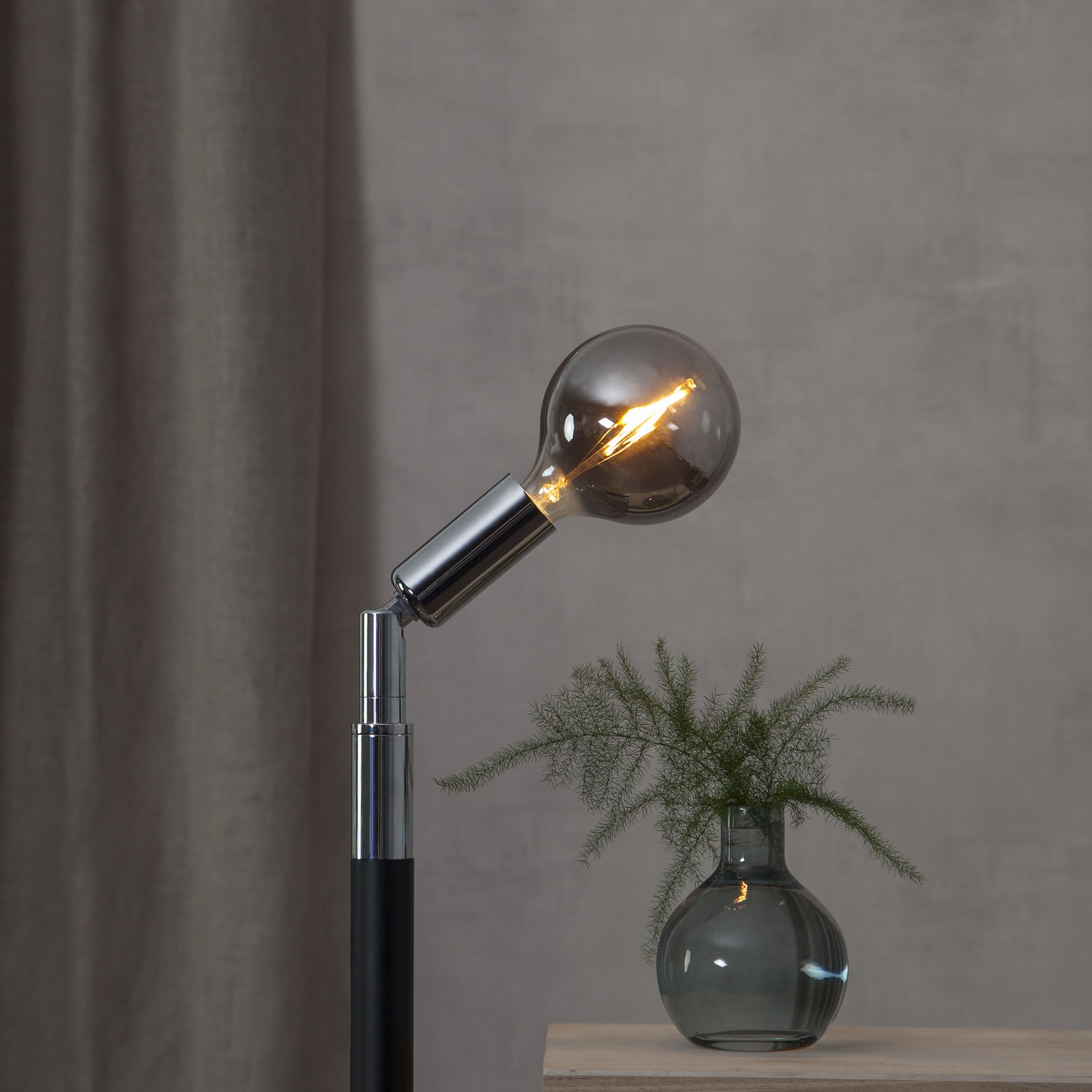 LED-Lampe Star Trading E14 G80 Decoled Smoke