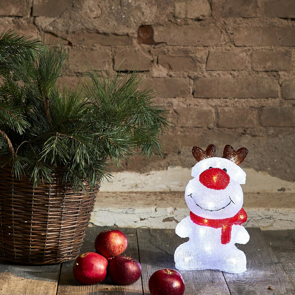 Dekorasjonsfigur Star Trading Crystalo 28 cm