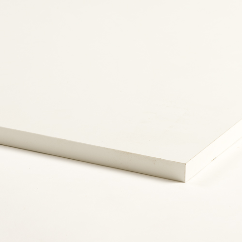 Hyllplan Skivmaterial Melaminbelagt 18 mm L: 2480 mm B: 500 mm T: 18 mm Vit