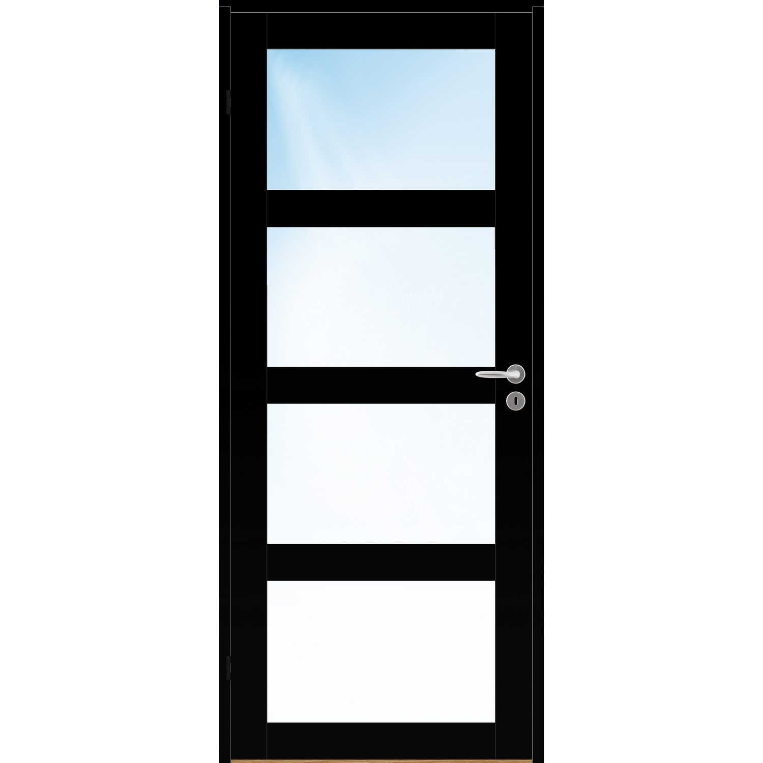 Innerdør Bygg1 Base 4 Klarglass