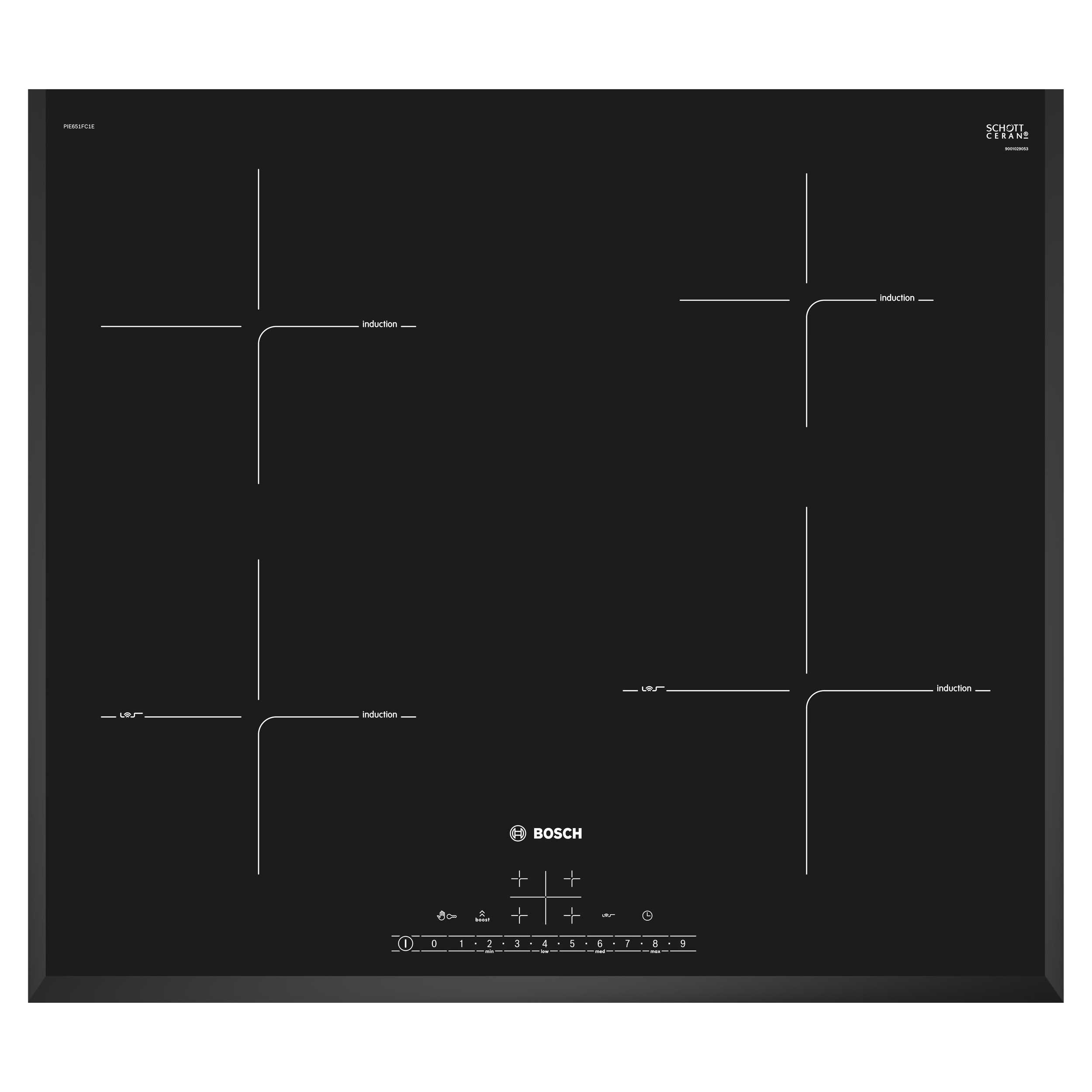 Induktionshäll Bosch PIE651FC1E