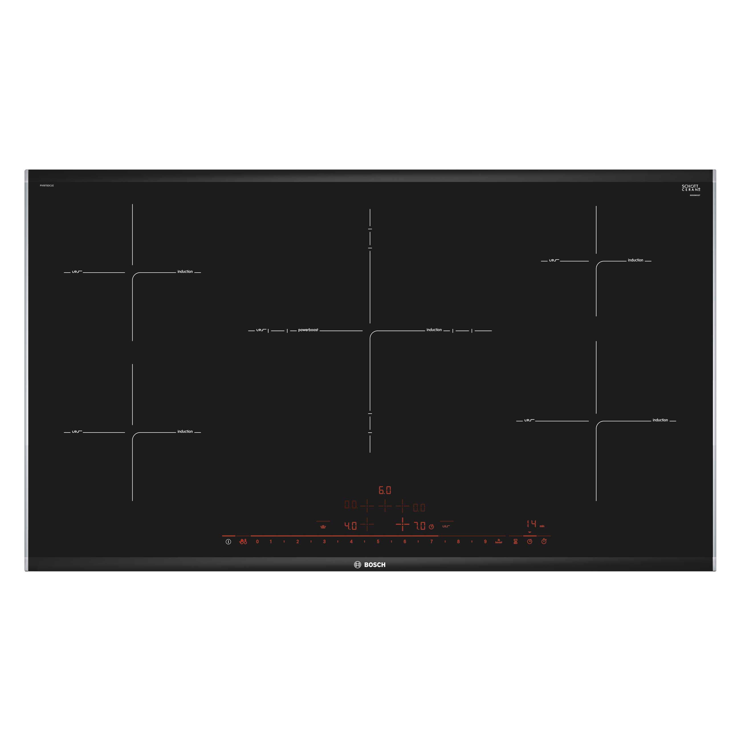 Induktionshäll Bosch PIV975DC1E